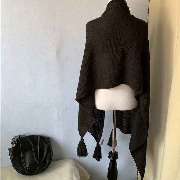 Scarf & Round Purse Combo - black - Picture 15 of 16